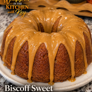 Biscoff Sweet Potato Pound Cake