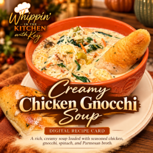 Creamy Chicken Gnocchi Soup